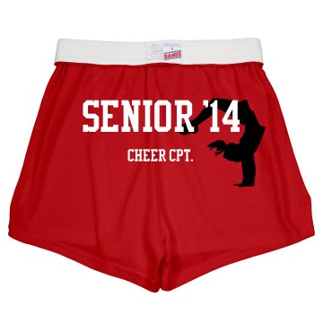 Senior Cheer CPT Shorts Junior Fit Soffe Cheer Shorts