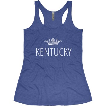 Kentucky Princess Junior Fit Bella Sheer Longer Length Rib Tank Top