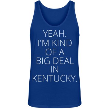 Big Deal in Kentucky Unisex Gildan Ultra Cotton Sleeveless Tee