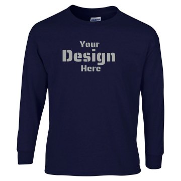 Custom Unisex Tee Unisex Gildan Ultra Cotton Long Sleeve Tee
