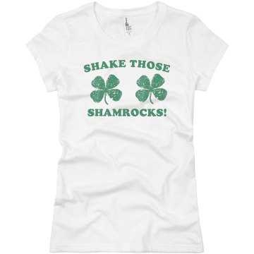 St. Patrick's Sham Shake Junior Fit Basic Bella Favorite Tee