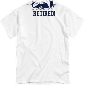 Finally Retired Unisex Basic Gildan Heavy Cotton Crew Neck Tee