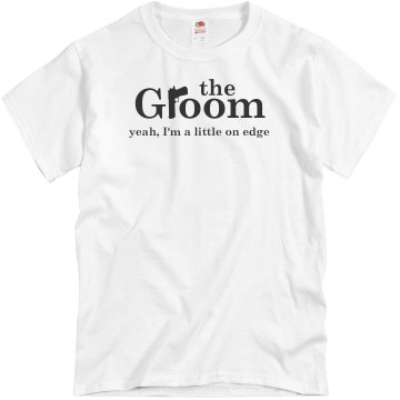 Groom on Edge Unisex Basic Gildan Heavy Cotton Crew Neck Tee
