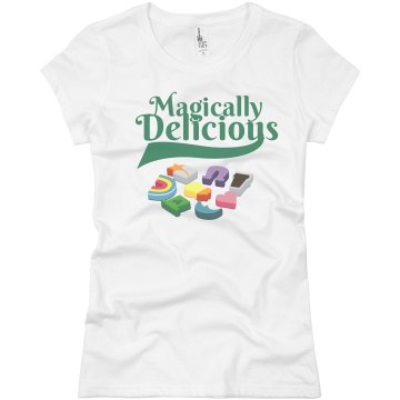 Magically Delicious Junior Fit Basic Bella Favorite Tee
