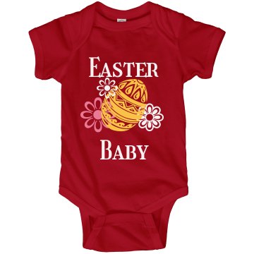 Easter Baby Onesie Infant Rabbit Skins Lap Shoulder Creeper