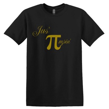 Jus' Pi Pimpin', Yo! Unisex Gildan Heavy Cotton Crew Neck Tee