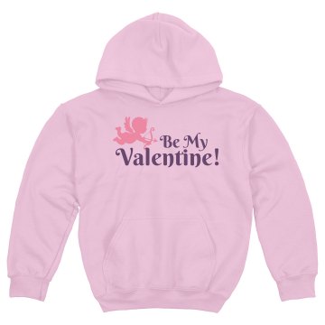 Be My Valentine! Youth Gildan Heavy Blend Hoodie