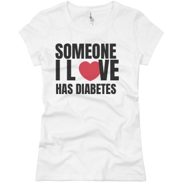 Someone I Love Junior Fit Basic Bella Favorite Tee
