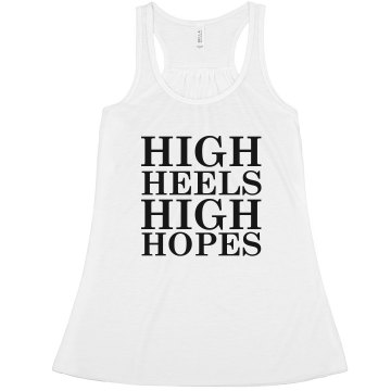 High Heels High Hopes Misses Bella Flowy Lightweight Tank