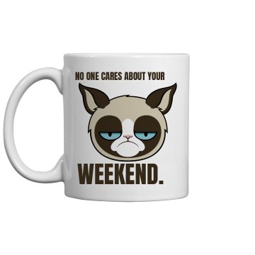 Office Grumpy Cat 11oz Ceramic Coffee Mug