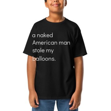 French Halloween Quote Youth Gildan Ultra Cotton Crew Neck Tee