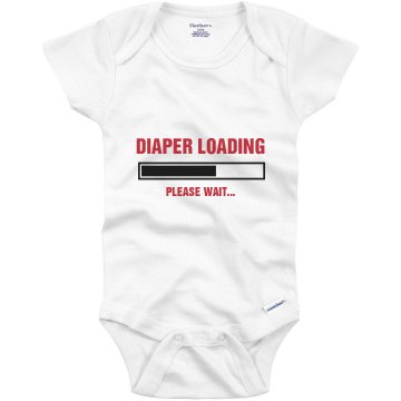 Diaper Loading Onesie Infant Gerber Onesies