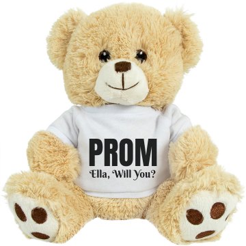 Prom Question Bear Medium Plush Teddy Bear