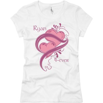 Ryan 4-ever Junior Fit Basic Bella Favorite Tee