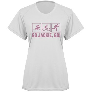 Jackie's Triathlon Alo Women's Bamboo Racerback Tank Top