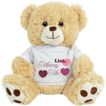 Marry Me Dog Plush Bulldog