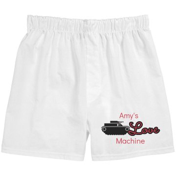 Amy's Love Machine Unisex Robinson Boxer Shorts