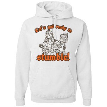 Oktoberfest Stumble Unisex Gildan Heavy Blend Hoodie