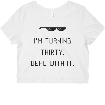 30 And Feeling Dirty Misses Relaxed Fit Basic Gildan Ultra Cotton Tee