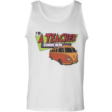 A Teacher From the 80's Unisex Gildan Ultra Cotton Tank Top