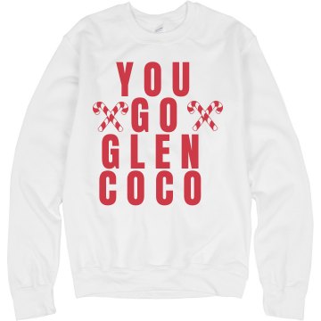 You Go Glen Coco Unisex Hanes Crew Neck Sweatshirt