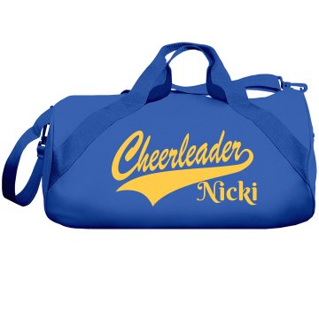 Nikki Cheerleading Bag Liberty Bags Barrel Duffel Bag