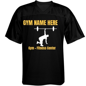 Gym Promotion Jersey Unisex Augusta Replica Football Jersey