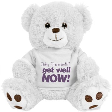 Get Well NOW Teneesha Medium Plush Teddy Bear