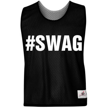 Swag LAX Pinnie Badger Sport Lacrosse Reversible Practice Pinnie