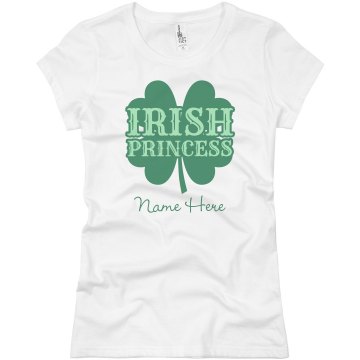 Irish Princess Junior Fit Basic Bella Favorite Tee