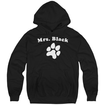 Mrs. Black Unisex Hanes Ultimate Cotton Heavyweight Hoodie