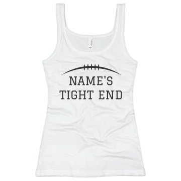 Tim's Tight End Junior Fit Bella Sheer Longer Length Rib Tee