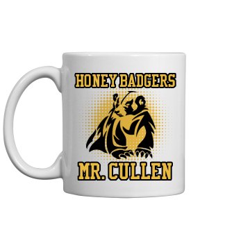 Mr. Cullen Teachers Mug 11oz Plastic Coffee Mug