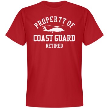 Retired from Coast Guard Unisex Gildan SoftStyle Tee