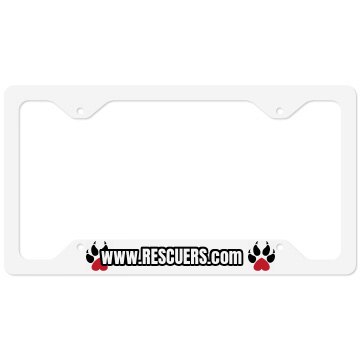 Animal Shelter License License Plate Cover