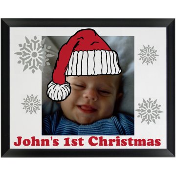 Baby's First Christmas Wood Plaque