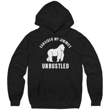 Unrustled Jimmies Unisex Gildan Heavy Blend Hoodie