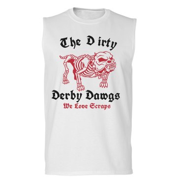 Demo Derby Team Tee Unisex Basic Gildan Ultra Cotton Sleeveless Tee