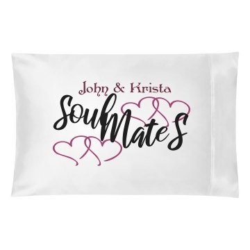 Soul Mate Pillowcase Pillowcase