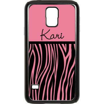 Zebra Samsung Case Rubber Samsung Galaxy S III Case Black