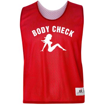 Body Check Lacrosse Tank Badger Sport Lacrosse Reversible Practice Pinnie