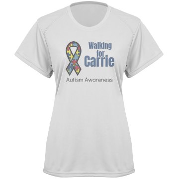 Autism Awareness Walk Tee Paragon Women's Performance Tee