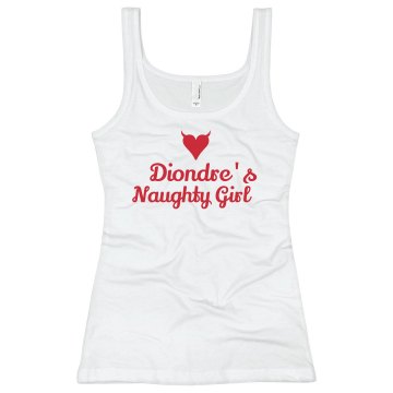 Diondre's Naughty Girl Junior Fit Bella Sheer Longer Length Rib Tank Top