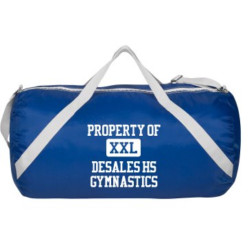 DeSales Gymnastics Augusta Sport Roll Bag
