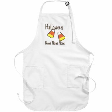 Halloween Noms Basic White Apron