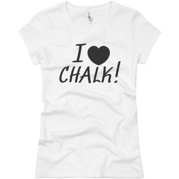 I Heart Color Runs Junior Fit Basic Bella Favorite Tee