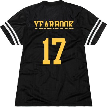 Team Yearbook Jersey Junior Fit Augusta Replica Football Jersey