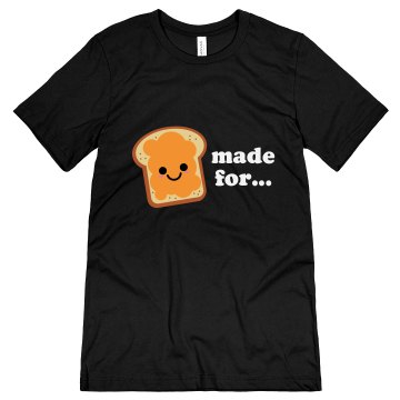 Made For Each Other Unisex Gildan Heavy Cotton Crew Neck Tee
