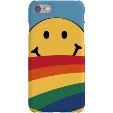 Sun Smile Case Plastic iPhone 5 Case Black
