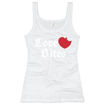 Love Bites Junior Fit Bella Sheer Longer Length Rib V-Neck Tee 